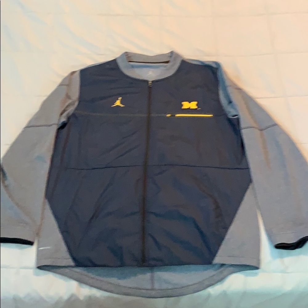 Michigan light Jordan jacket